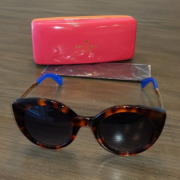 NEW Kate Spade Norina 50mm Cat Eye Sunglasses - Picture 6 of 12